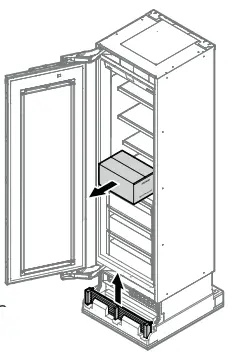 LIEBHERR EGN 91 Freezer - material