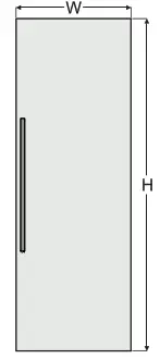 LIEBHERR EGN 91 Freezer - recess