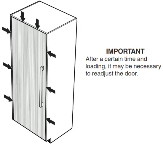 LIEBHERR EGN 91 Freezer - the door panel