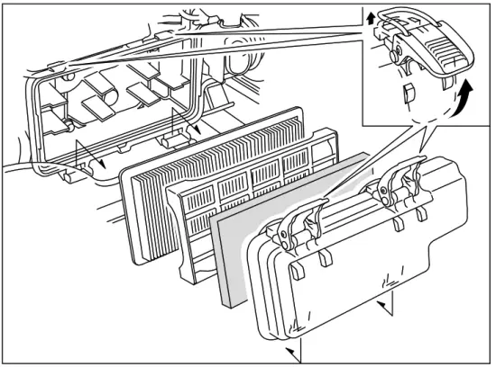 CROMTECH TG7000iE Inverter Generator - Air Filter