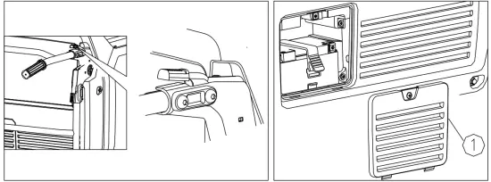 CROMTECH TG7000iE Inverter Generator - Battery