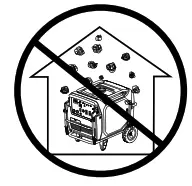 CROMTECH TG7000iE Inverter Generator - DANGER