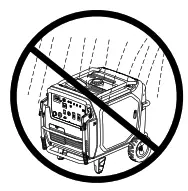 CROMTECH TG7000iE Inverter Generator - WARNING