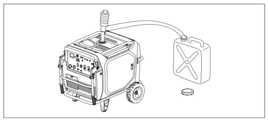 CROMTECH TG7000iE Inverter Generator - carburettor.