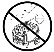 CROMTECH TG7000iE Inverter Generator - smoke