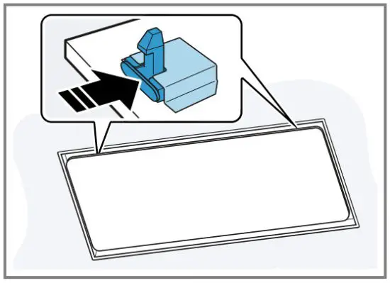 NEFF I95CPS8W5 Ceiling Mounted Ventilation - filter cover