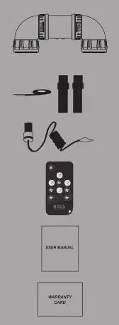 BOSS All-Terrain Sound System - PACKAGE CONTAINS