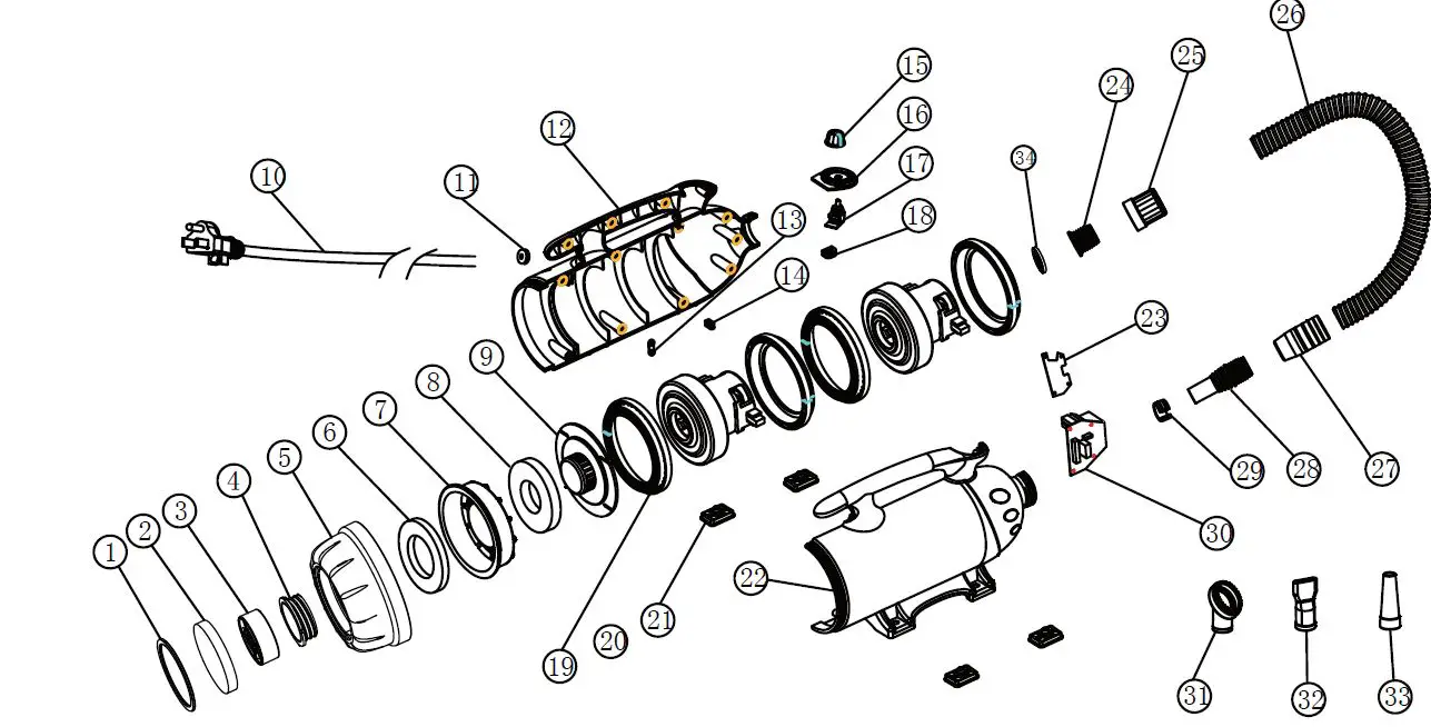 XPOWER B-24 Pet Dryer-fig6