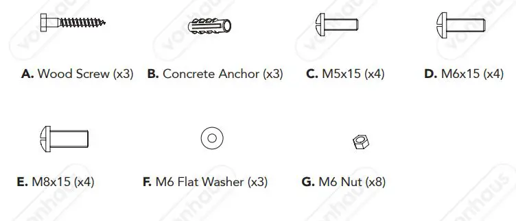 VonHaus 3000124 Cantilever TV Bracket For 20 - 50” TVS-fig2