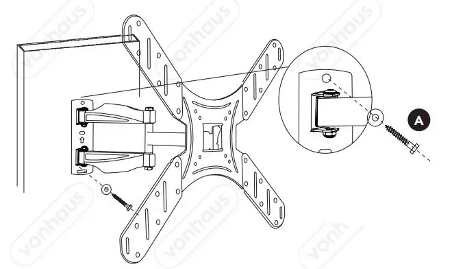 VonHaus 3000124 Cantilever TV Bracket For 20 - 50” TVS-fig5