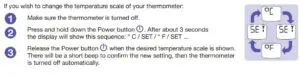 FIG 16 Changing the Temperature Scale