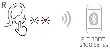 plantronics BackBeat FIT 2100 Series - Get paired