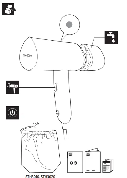PHILIPS-STH3000-Handheld-Steamer-1