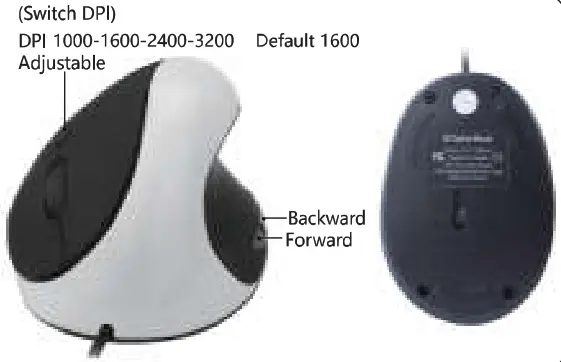 Shenzhen Sungi Technology S8 Vertical Mouse - Fig