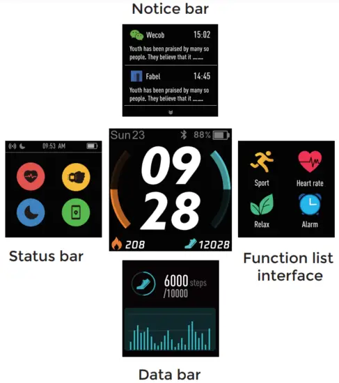 Lintelek ID205G Smart Watch - FIG 14