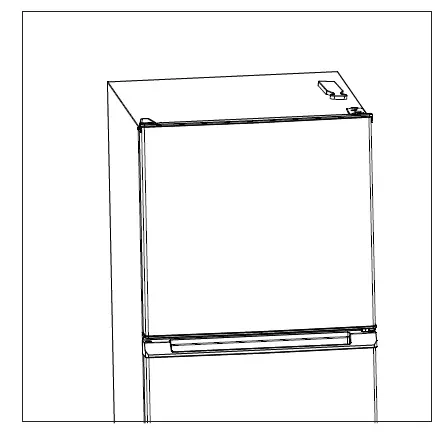 Midea JHTMF239SS 239L Stainless Steel Fridge Freezer 15