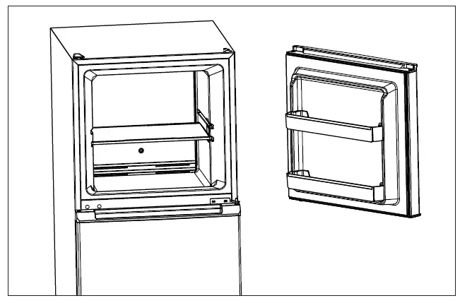 Midea JHTMF239SS 239L Stainless Steel Fridge Freezer 17