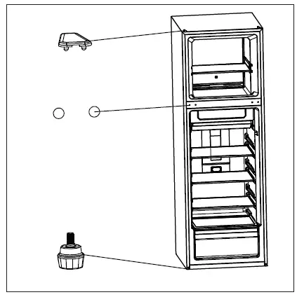 Midea JHTMF239SS 239L Stainless Steel Fridge Freezer 21