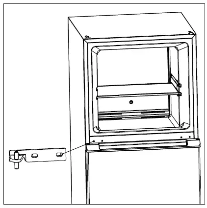 Midea JHTMF239SS 239L Stainless Steel Fridge Freezer 25