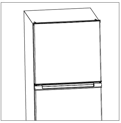 Midea JHTMF239SS 239L Stainless Steel Fridge Freezer 26