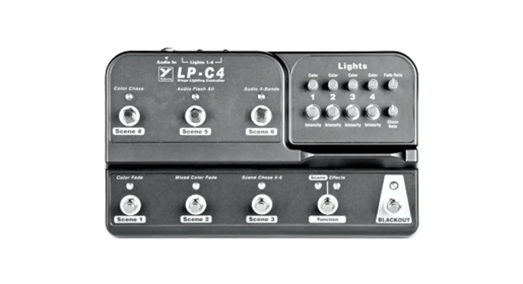 Yorkville Lp-c4 Stage Lighting Controller Owner's Manual