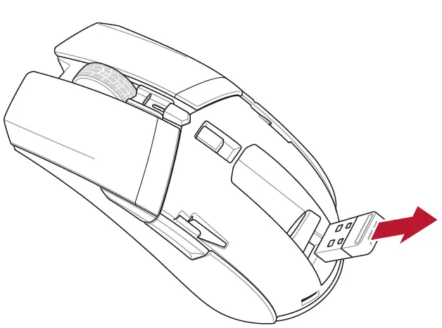 ASUS P306 Wireless Gaming Mouse FIG 1