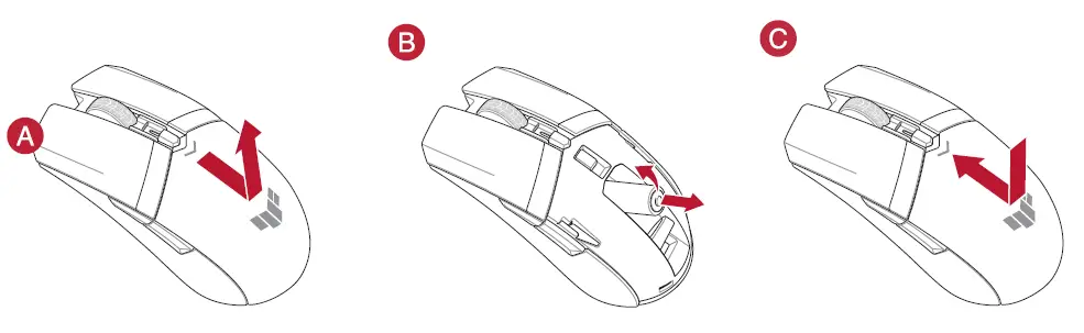 ASUS P306 Wireless Gaming Mouse FIG 8