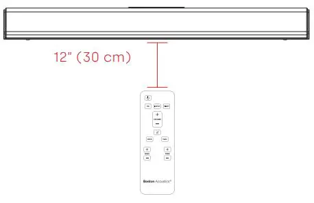 Boston acoustics TVEE 22 Soundbar User Manual - using the remote control learning function
