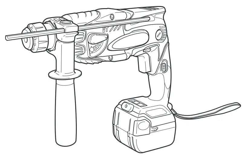HIKOKI DH 14DSL Li-Ion Cordless Rotary Hammer
