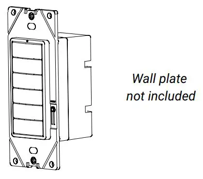 Cooper Lighting WaveLinx Lite Wallstation Bluetooth Low Energy Instructions - Supplied Parts