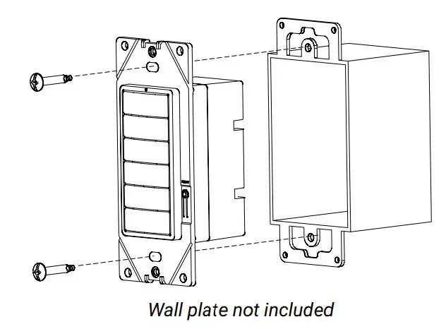 Cooper Lighting WaveLinx Lite Wallstation Bluetooth Low Energy Instructions - Wallstation Installation