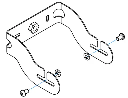 outline Charlie 4 Miniature Loudspeaker - hang the speaker