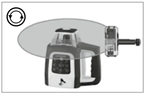 Laserliner 056 050 Centurium Express G Rotary Lasers - Hand receiver