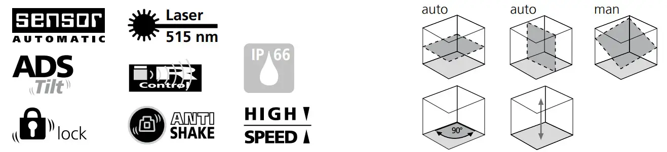 Laserliner 056 050 Centurium Express G Rotary Lasers - icon