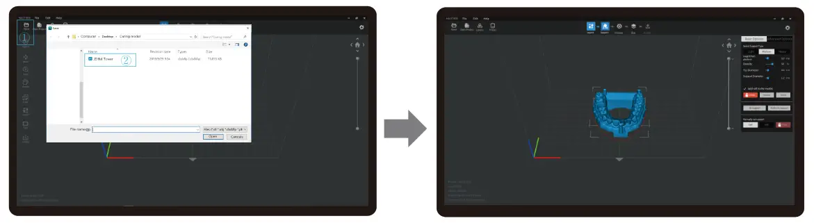 CREALITY HALOT MAX 3D Printer - tart Printing