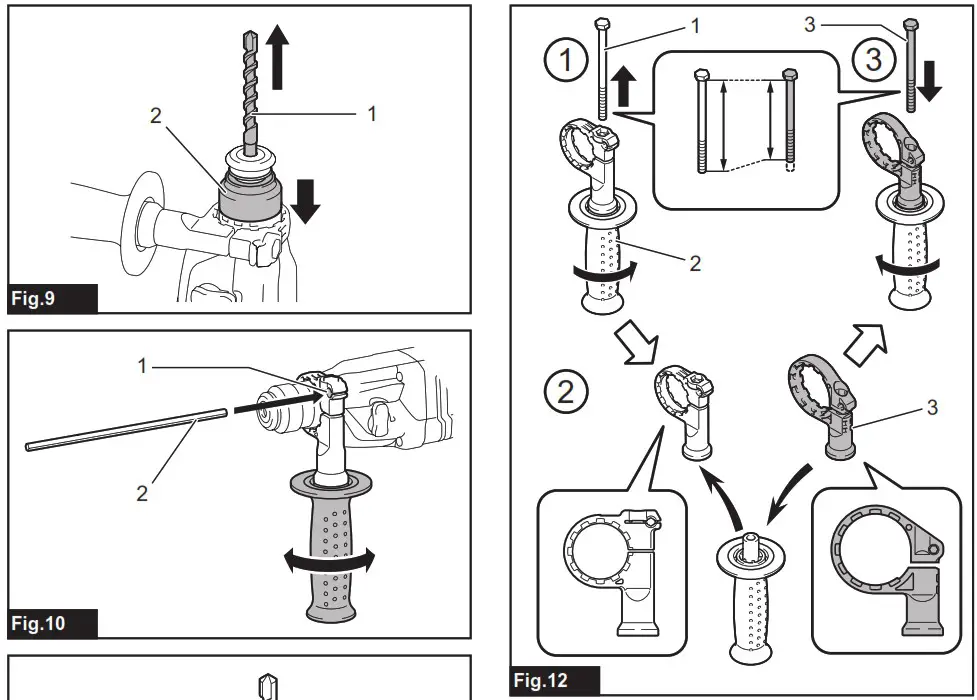 MAKITA HR1840 Rotary Hammer - overview 4