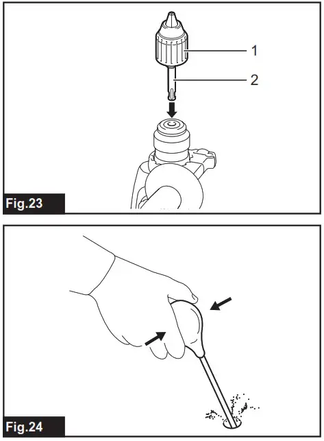 MAKITA HR1840 Rotary Hammer - overview 9