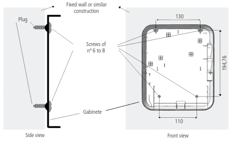 intelbras ELC 5001 Electric Fence Plants - switch