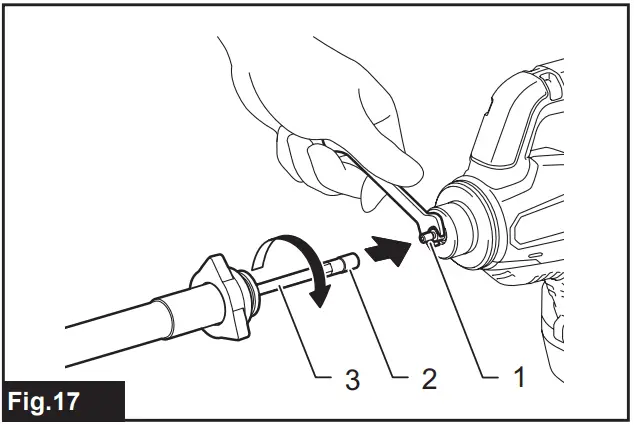 makita VR001G Cordless Concrete Vibrator - fig 18