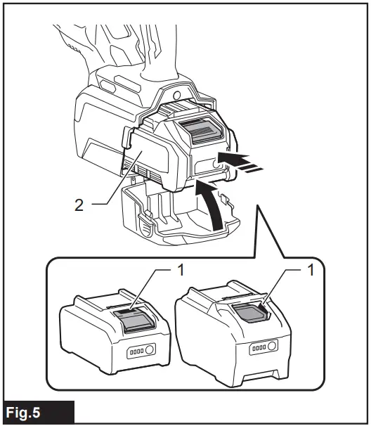 makita VR001G Cordless Concrete Vibrator - fig 6