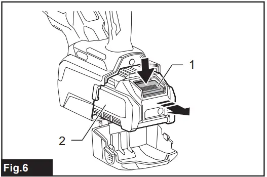 makita VR001G Cordless Concrete Vibrator - fig 7