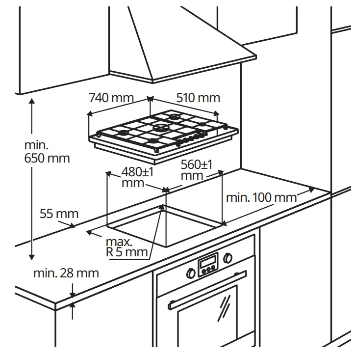 IKEA 805 234 39 Vasastan Gas Hob - fig 10