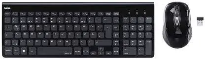 hama 00182666 TRENTOW Wireless Keyboard and Mouse Set