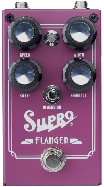 SUPRO 1309 Analog Flanger Effect Pedal