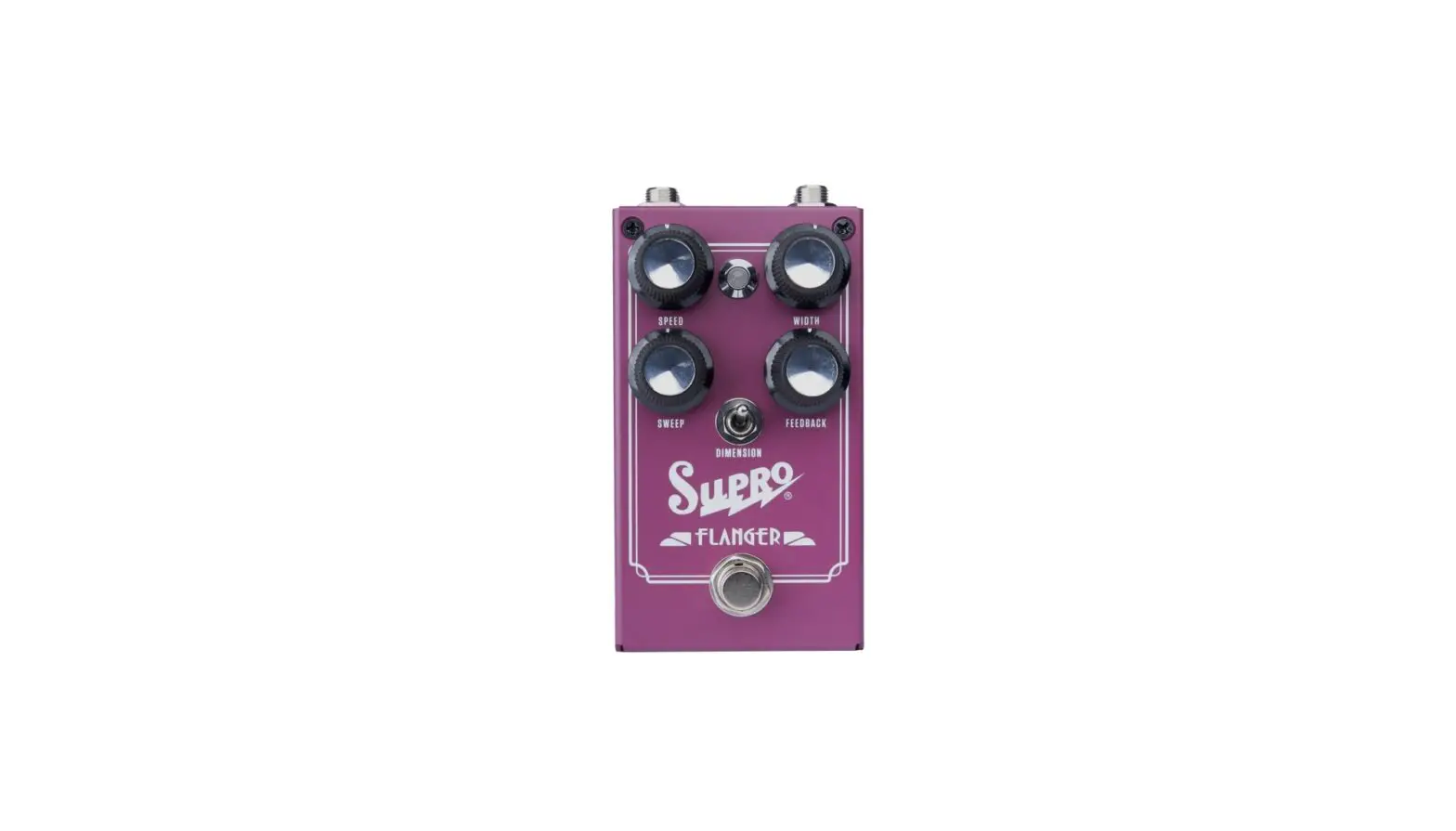 Supro 1309 Analog Flanger Effect Pedal User Manual