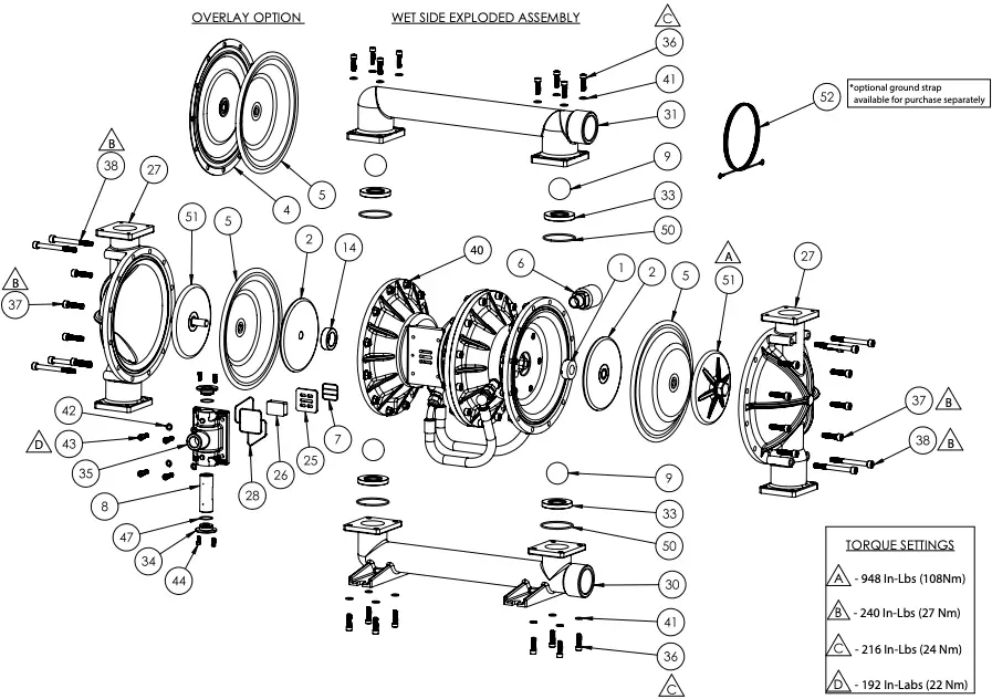 Composite Repair Parts Drawing - Aluminum Model