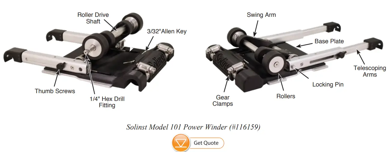 Solinst 101 Power Winder fig 10