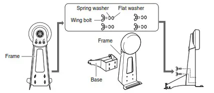 YAMAHA DTX6K - Assembling the kick pad