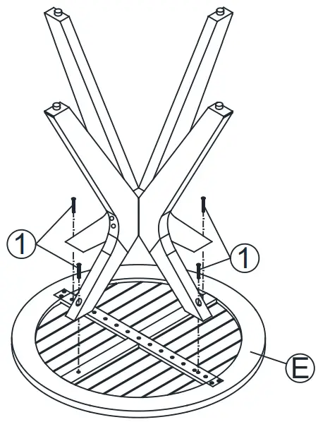 Habitat Austin Oak Round 4 Seater Dining Table - FIG 7