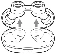 maxell MXH-BTW500 Bluetooth - Fashes slowly